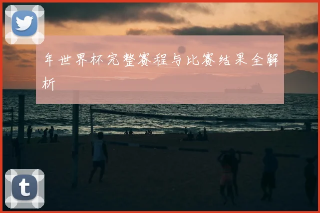 年世界杯完整赛程与比赛结果全解析